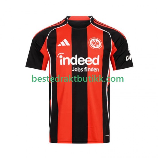 Fotballdrakter Eintracht Frankfurt Hjemmedraktsett 2025-2026 Kortermet til Herre