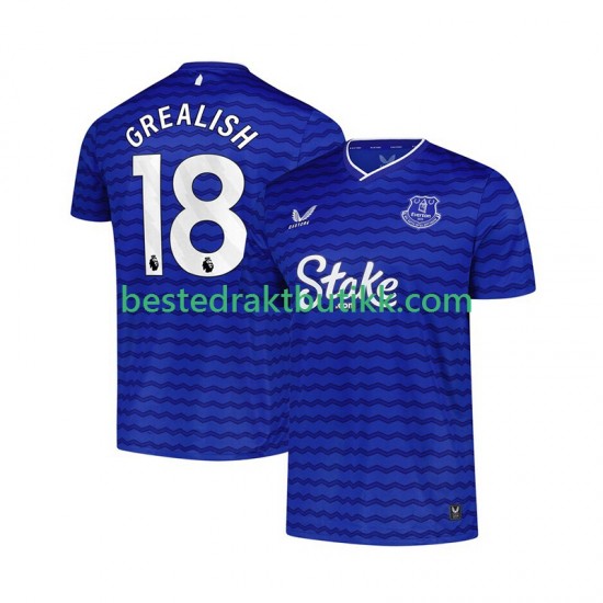 Fotballdrakter Everton Jack Grealish 18 Hjemmedraktsett 2025-2026 Kortermet til Herre