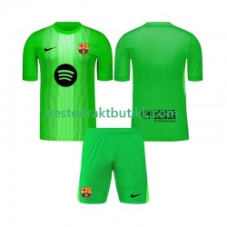 Fotballdrakter FC Barcelona Keeper Hjemmedraktsett 2025-2026 Kortermet til Barn
