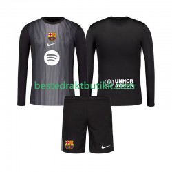 Fotballdrakter FC Barcelona Keeper Tredjedraktsett 2025-2026 Langermet til Barn
