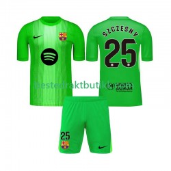 Fotballdrakter FC Barcelona Szczesny 25 Keeper Hjemmedraktsett 2025-2026 Kortermet til Barn