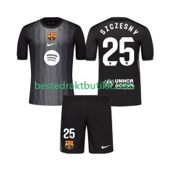 Fotballdrakter FC Barcelona Szczesny 25 Keeper Tredjedraktsett 2025-2026 Kortermet til Barn