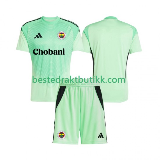 Fotballdrakter Fenerbahce Keeper Bortedraktsett 2025-2026 Kortermet til Barn