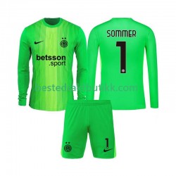 Fotballdrakter Inter Milan Yann Sommer 1 Keeper Tredjedraktsett 2025-2026 Langermet til Barn