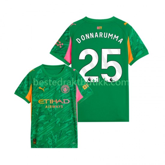 Fotballdrakter Manchester City Gianluigi Donnarumma 25 Keeper Hjemmedraktsett 2025-2026 Kortermet til Herre