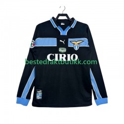 Fotballdrakter SS Lazio 1998 Retro Bortedraktsett 1999 Langermet til Herre