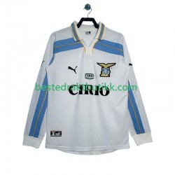 Fotballdrakter SS Lazio 2000 Retro Bortedraktsett 1999 Langermet til Herre