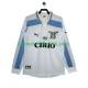 Fotballdrakter SS Lazio 2000 Retro Bortedraktsett 1999 Langermet til Herre
