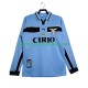 Fotballdrakter SS Lazio 1998 Retro Hjemmedraktsett 1999 Langermet til Herre