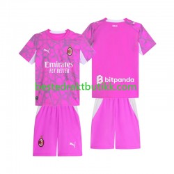 Fotballdrakter AC Milan Keeper Bortedraktsett 2026-2027 Kortermet til Barn