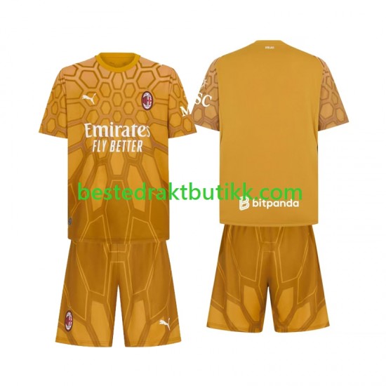 Fotballdrakter AC Milan Keeper Hjemmedraktsett 2026-2027 Kortermet til Barn