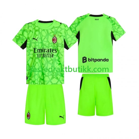 Fotballdrakter AC Milan Keeper Tredjedraktsett 2026-2027 Kortermet til Barn