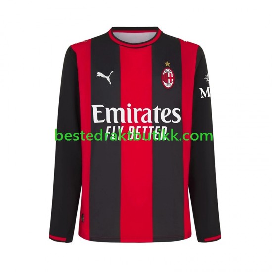 Fotballdrakter AC Milan Hjemmedraktsett 2026-2027 Langermet til Herre