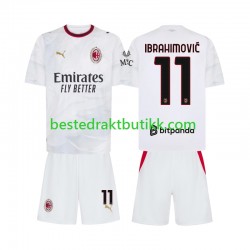 Fotballdrakter AC Milan Ibrahimović 11 Bortedraktsett 2026-2027 Kortermet til Barn