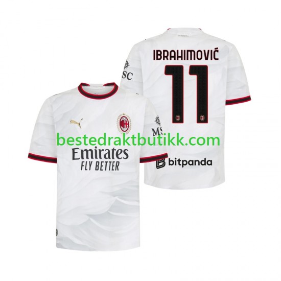 Fotballdrakter AC Milan Ibrahimović 11 Bortedraktsett 2026-2027 Kortermet til Herre