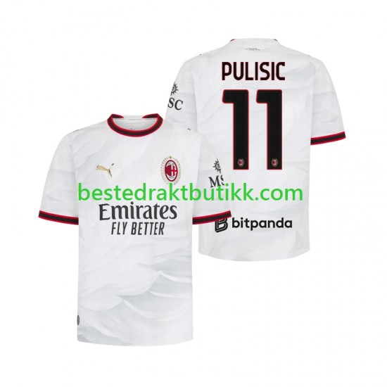 Fotballdrakter AC Milan Pulisic 11 Bortedraktsett 2026-2027 Kortermet til Herre