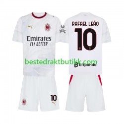 Fotballdrakter AC Milan Rafael Leao 10 Bortedraktsett 2026-2027 Kortermet til Barn