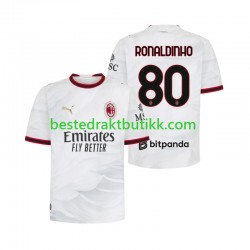 Fotballdrakter AC Milan Ronaldinho 80 Bortedraktsett 2026-2027 Kortermet til Herre
