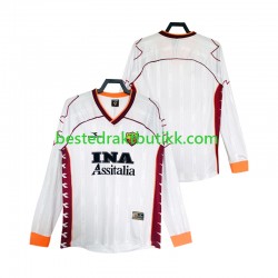 Fotballdrakter AS Roma 2000 Retro Bortedraktsett 1999 Langermet til Herre