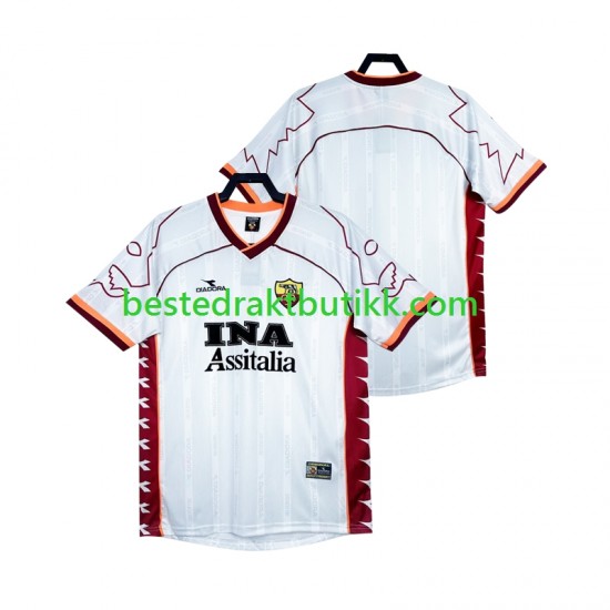 Fotballdrakter AS Roma 2000 Retro Bortedraktsett 1999 Kortermet til Herre