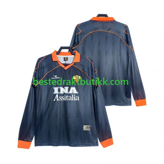 Fotballdrakter AS Roma 2000 Retro Tredjedraktsett 1999 Langermet til Herre