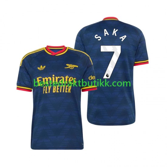 Fotballdrakter Arsenal Bukayo Saka 7 Bortedraktsett 2026-2027 Kortermet til Herre