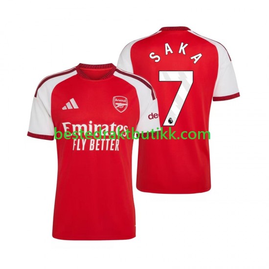 Fotballdrakter Arsenal Bukayo Saka 7 Hjemmedraktsett 2026-2027 Kortermet til Herre