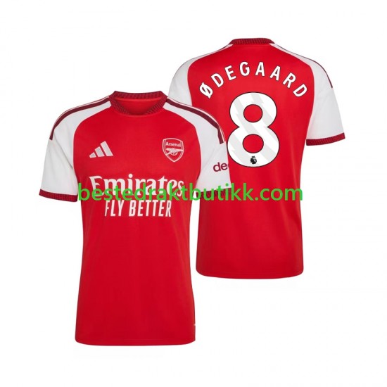 Fotballdrakter Arsenal Martin Odegaard 8 Hjemmedraktsett 2026-2027 Kortermet til Herre