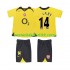 Fotballdrakter Arsenal Thierry Henry 14 2005 Retro Bortedraktsett 2006 Kortermet til Barn