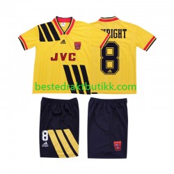 Fotballdrakter Arsenal WRIGHT 8 1993 Retro Bortedraktsett 1994 Kortermet til Barn