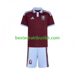 Fotballdrakter Aston Villa Hjemmedraktsett 2026-2027 Kortermet til Barn