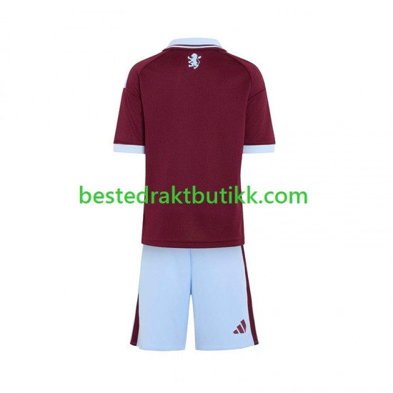 Fotballdrakter Aston Villa Hjemmedraktsett 2026-2027 Kortermet til Barn