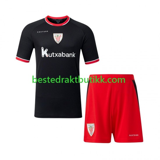 Fotballdrakter Athletic Bilbao Bortedraktsett 2026-2027 Kortermet til Barn