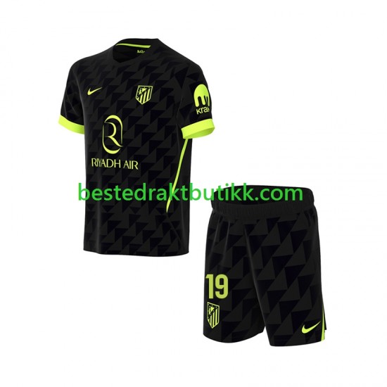 Fotballdrakter Atlético Madrid Julian Alvarez 19 Bortedraktsett 2026-2027 Kortermet til Barn