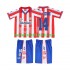 Fotballdrakter Atlético Madrid SIMEONE 14 1996 1997 Retro Hjemmedraktsett Kortermet til Barn