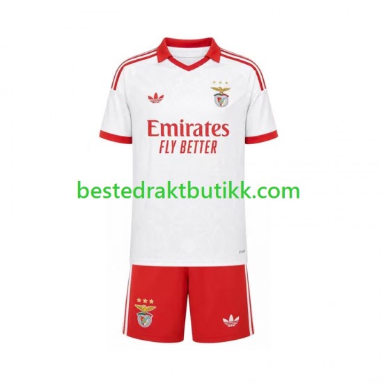 Fotballdrakter Benfica Bortedraktsett 2026-2027 Kortermet til Barn