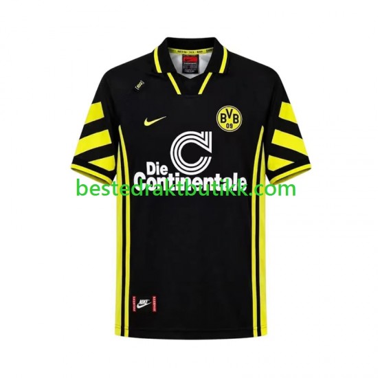 Fotballdrakter Borussia Dortmund 1996 Retro Bortedraktsett Kortermet til Herre