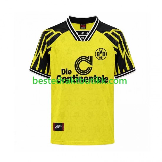 Fotballdrakter Borussia Dortmund Retro Hjemmedraktsett 1994 Kortermet til Herre