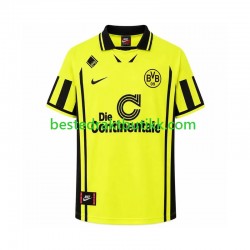 Fotballdrakter Borussia Dortmund 1996 Retro Hjemmedraktsett Kortermet til Herre