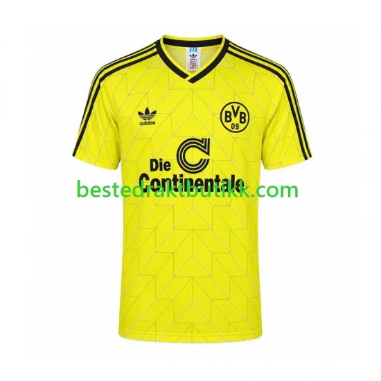 Fotballdrakter Borussia Dortmund 1998 Retro Hjemmedraktsett Kortermet til Herre