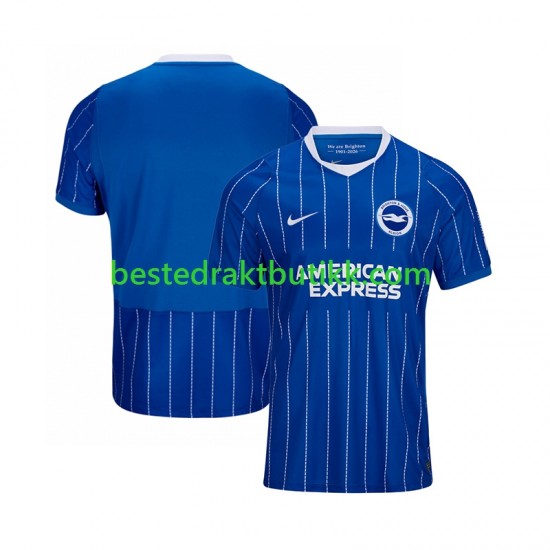 Fotballdrakter Brighton Hove Albion Hjemmedraktsett 2026-2027 Kortermet til Herre