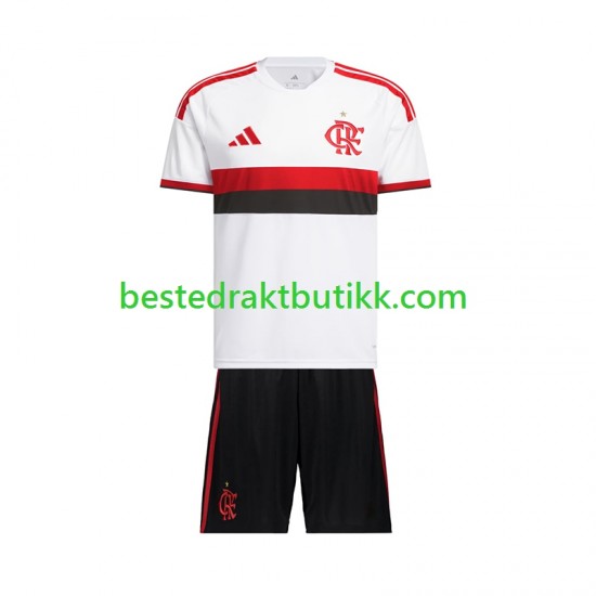 Fotballdrakter CR Flamengo Bortedraktsett 2026-2027 Kortermet til Barn