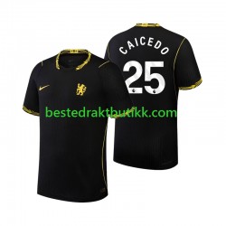 Fotballdrakter Chelsea Moises Caicedo 25 Bortedraktsett 2026-2027 Kortermet til Herre