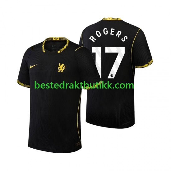 Fotballdrakter Chelsea Morgan Rogers 17 Bortedraktsett 2026-2027 Kortermet til Herre