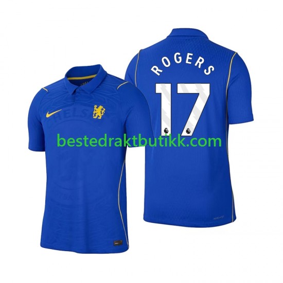 Fotballdrakter Chelsea Morgan Rogers 17 Hjemmedraktsett 2026-2027 Kortermet til Herre