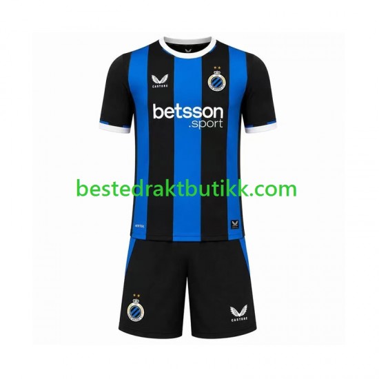 Fotballdrakter Club Brugge Hjemmedraktsett 2026-2027 Kortermet til Barn