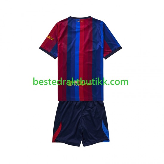 Fotballdrakter FC Barcelona Hjemmedraktsett 2026-2027 Kortermet til Barn