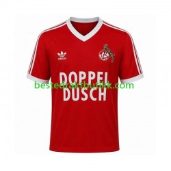 Fotballdrakter FC Köln 1984 1985 Retro Bortedraktsett Kortermet til Herre