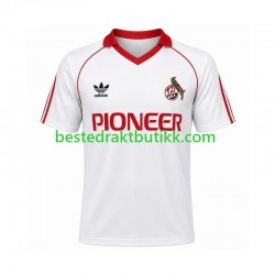 Fotballdrakter FC Köln 1980 1981 Retro Hjemmedraktsett Kortermet til Herre