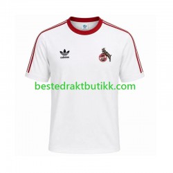 Fotballdrakter FC Köln 1986 1987 Retro Hjemmedraktsett Kortermet til Herre
